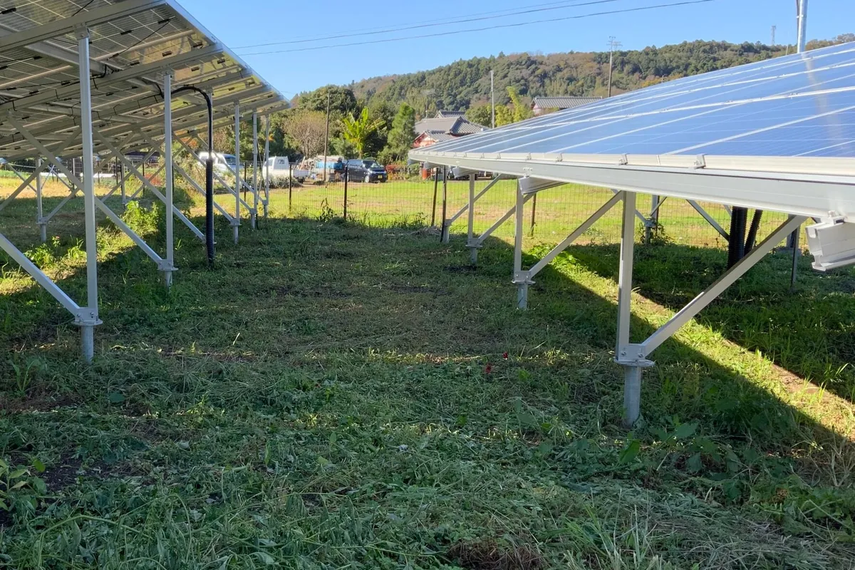 千葉県市原市の太陽光発電所(グループ保有)